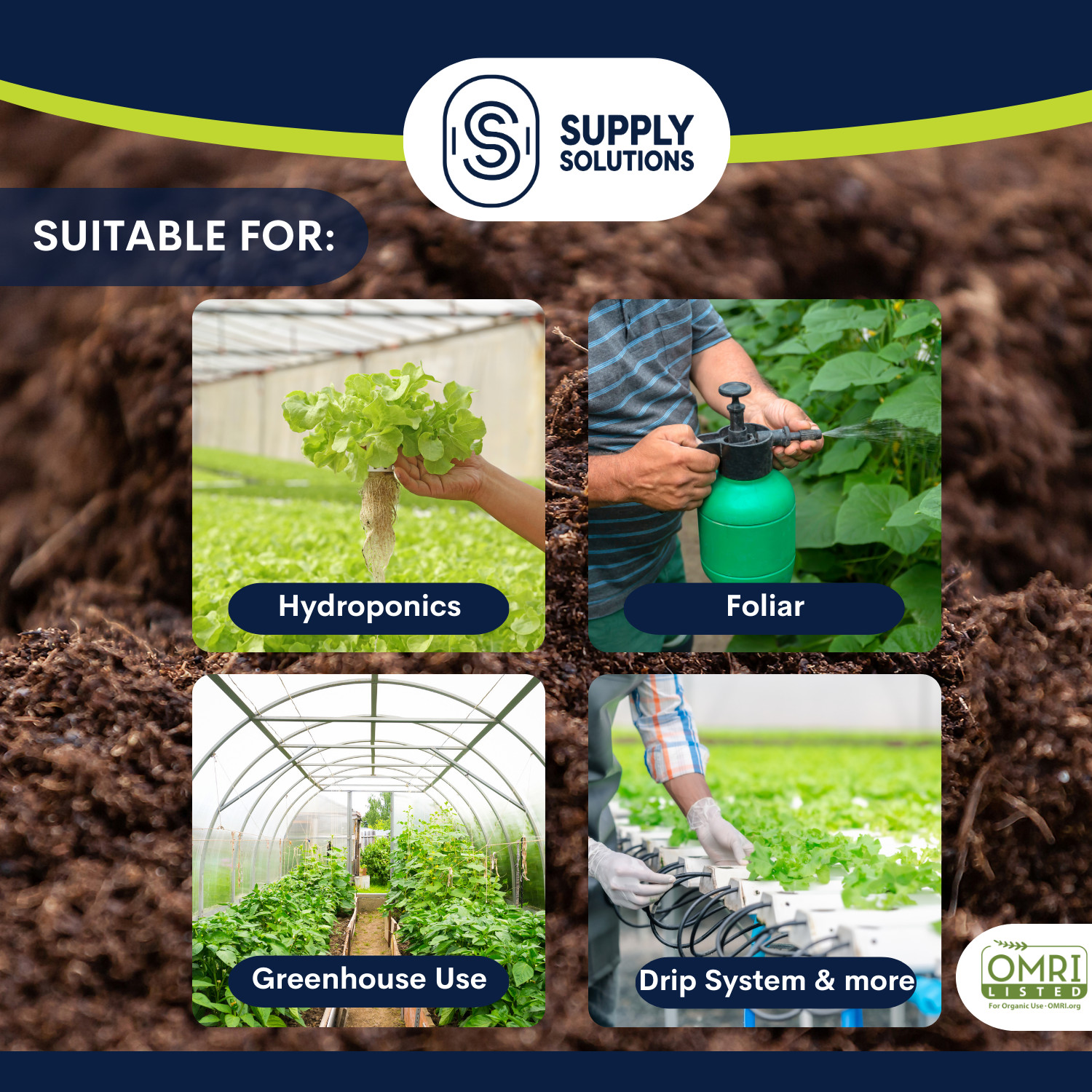 0-0-50 Sulfate of Potash – Organic Potash Fertilizer, Ideal for Gardens – 25 Lbs