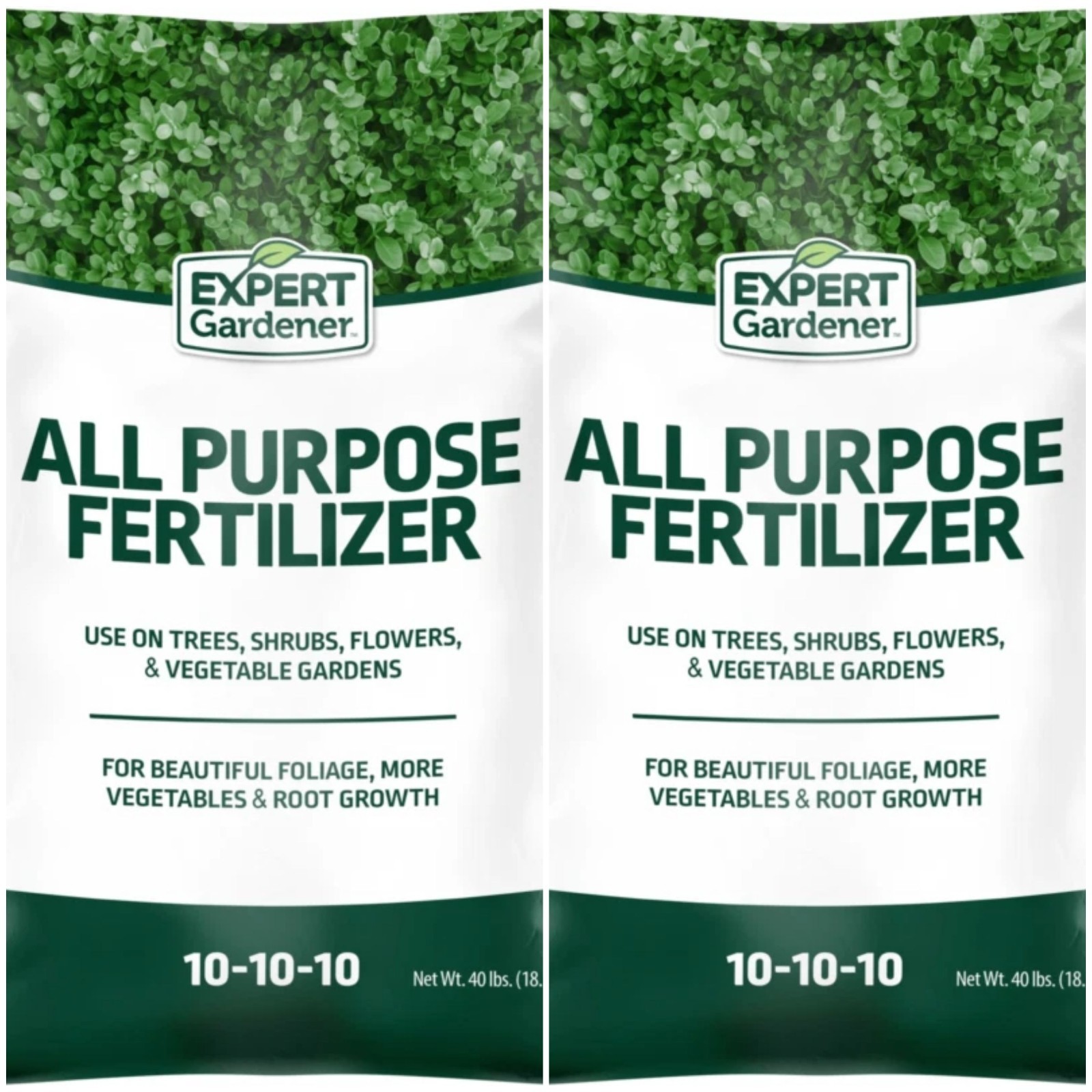 10-10-10 All Purpose Plant Fertilizer 80 LB (40 LB x 2) Garden Vegetable Flower
