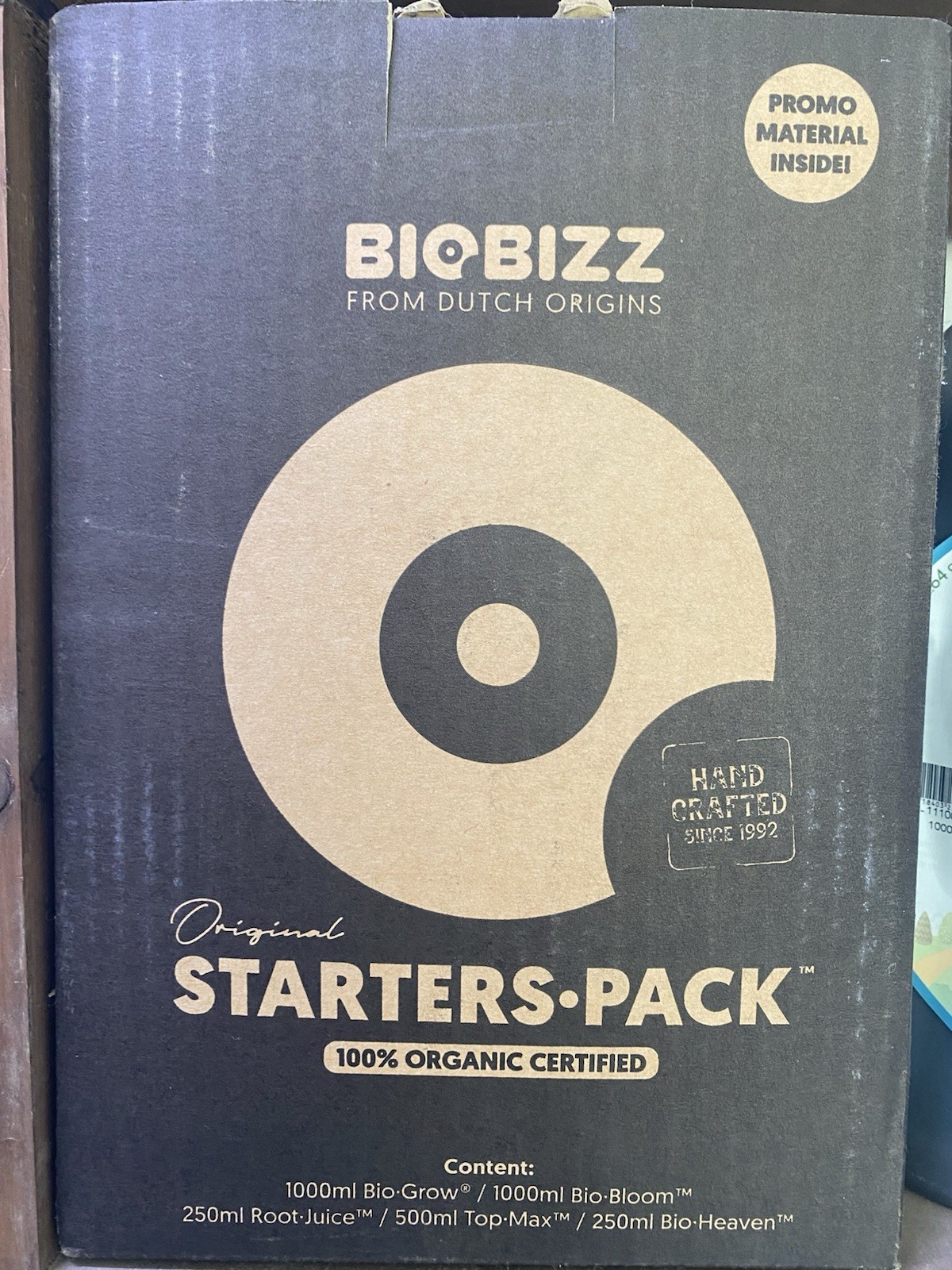 Biobizz Indoor Gardening Organic Plant Food Fertilizer Hydroponics Starter Pack