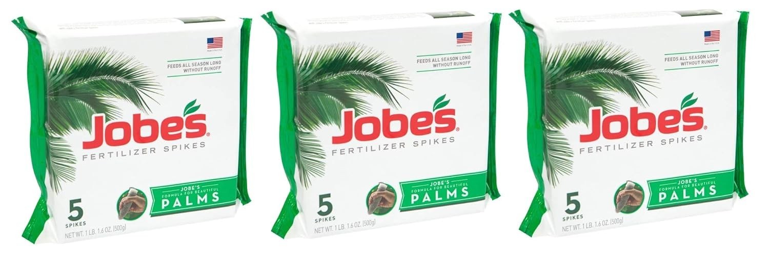 Palm Plant Food Fertilizer Spikes 10 5 10 with Micronutrients 5 Count