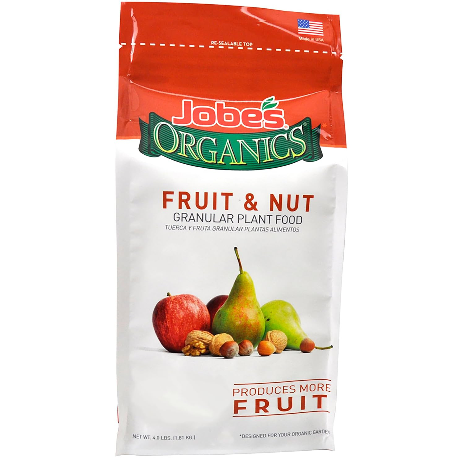 Jobe’s Organics Granular Garden Fertilizer, Easy Plant Care Fertilizer for Fruit