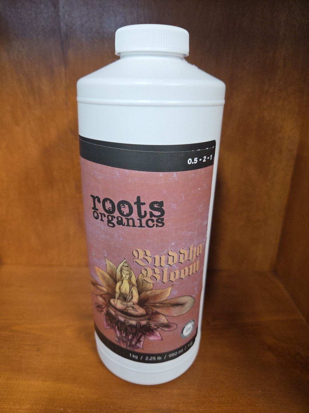 Roots Organics Buddha Bloom Quart .5-2-1 Plant Food nutrient fertilizer