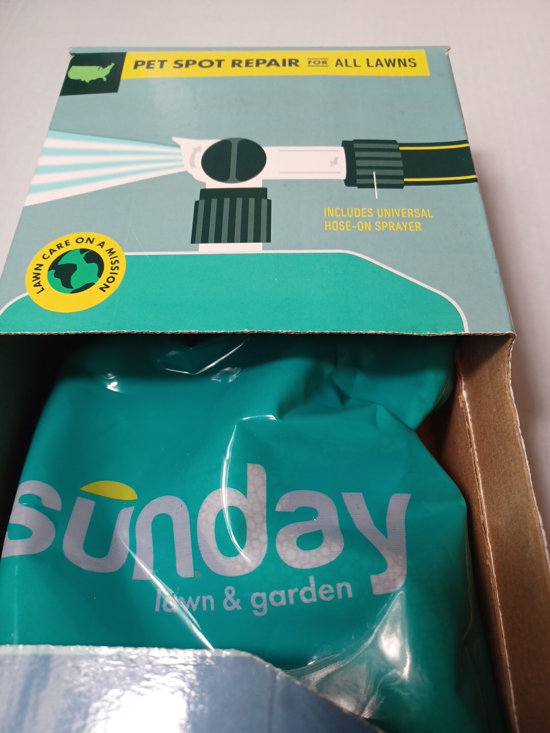 Sunday Pet Patch Lawn Repair for Pet Spots, 42.3 oz