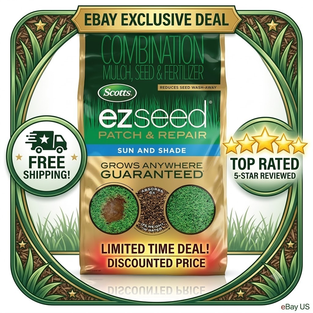 [SALE] Scotts EZ Seed Patch and Repair 10-lbs. Sun and shade Lawn Repair Mix