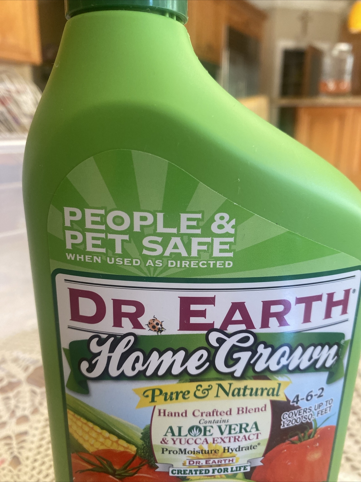 Dr. Earth Home Grown Tomato, Vegetable & Herb Fertilizer 4-6-2 32oz