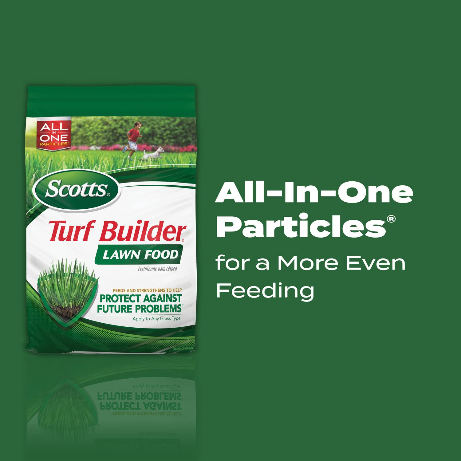 Turf Builder Lawn Food – Fertilizer for All Grass Types, 5,000 Sq. Ft., 12.5 Lbs