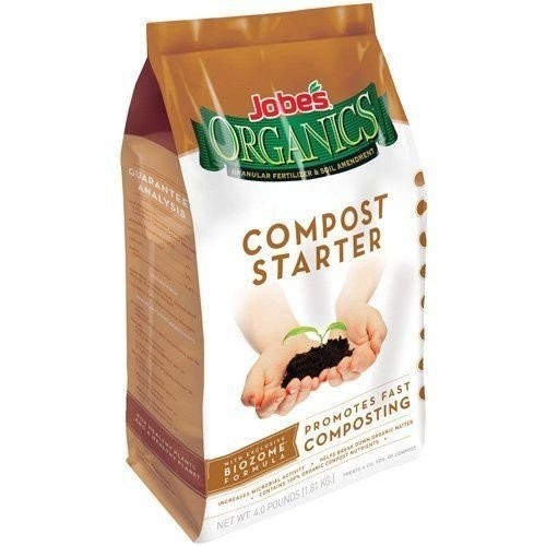 Organic Compost Starter Powder 4 Pound Bag For Soil Improvement Gardening