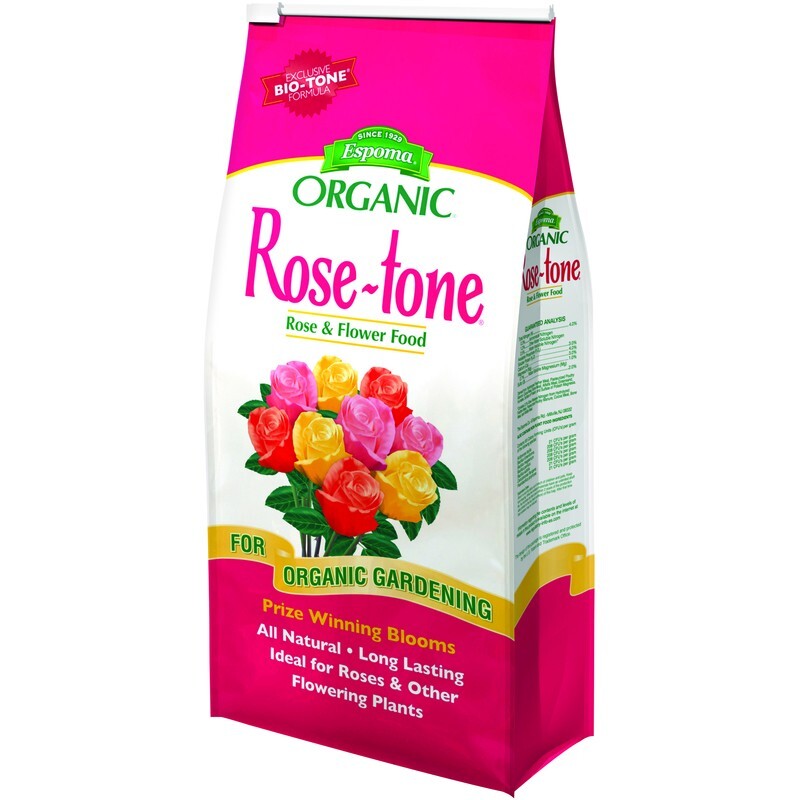 Espoma Rose-tone Organic Granules Plant Food 4lb Roses & Flowering Shrubs