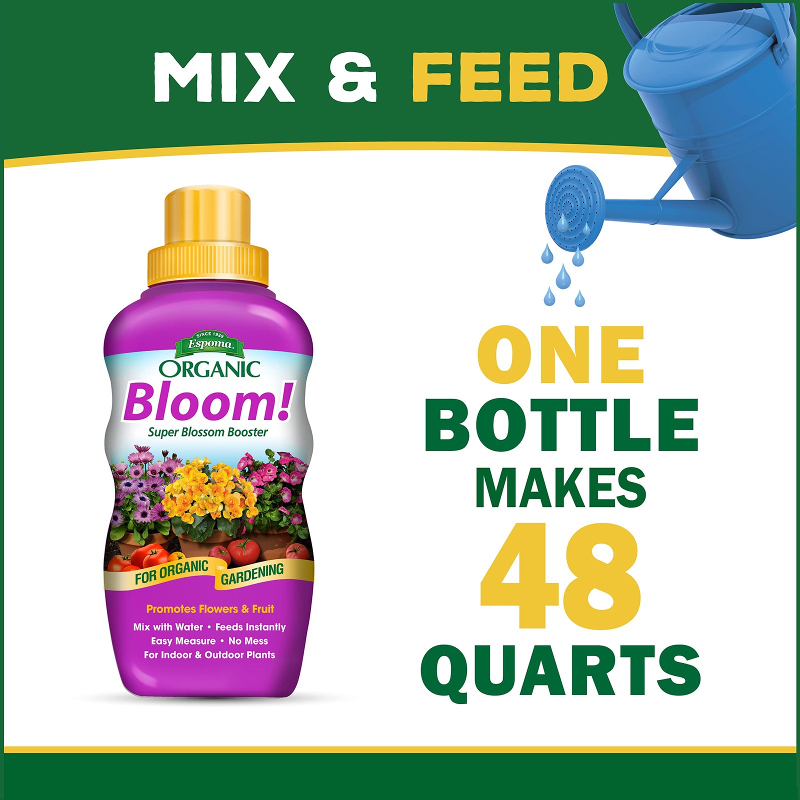 Organic Bloom! 16-Ounce Concentrated Plant Food – Plant Fertilizer and Bloom …