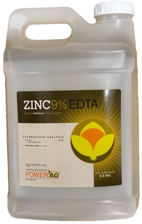 Zinc 9% EDTA MicroNutrient – 2.5 Gallons