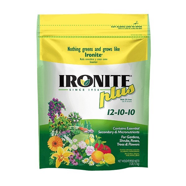 Ironite Plus 12-10-10 Plant Fertilizer 3 LB