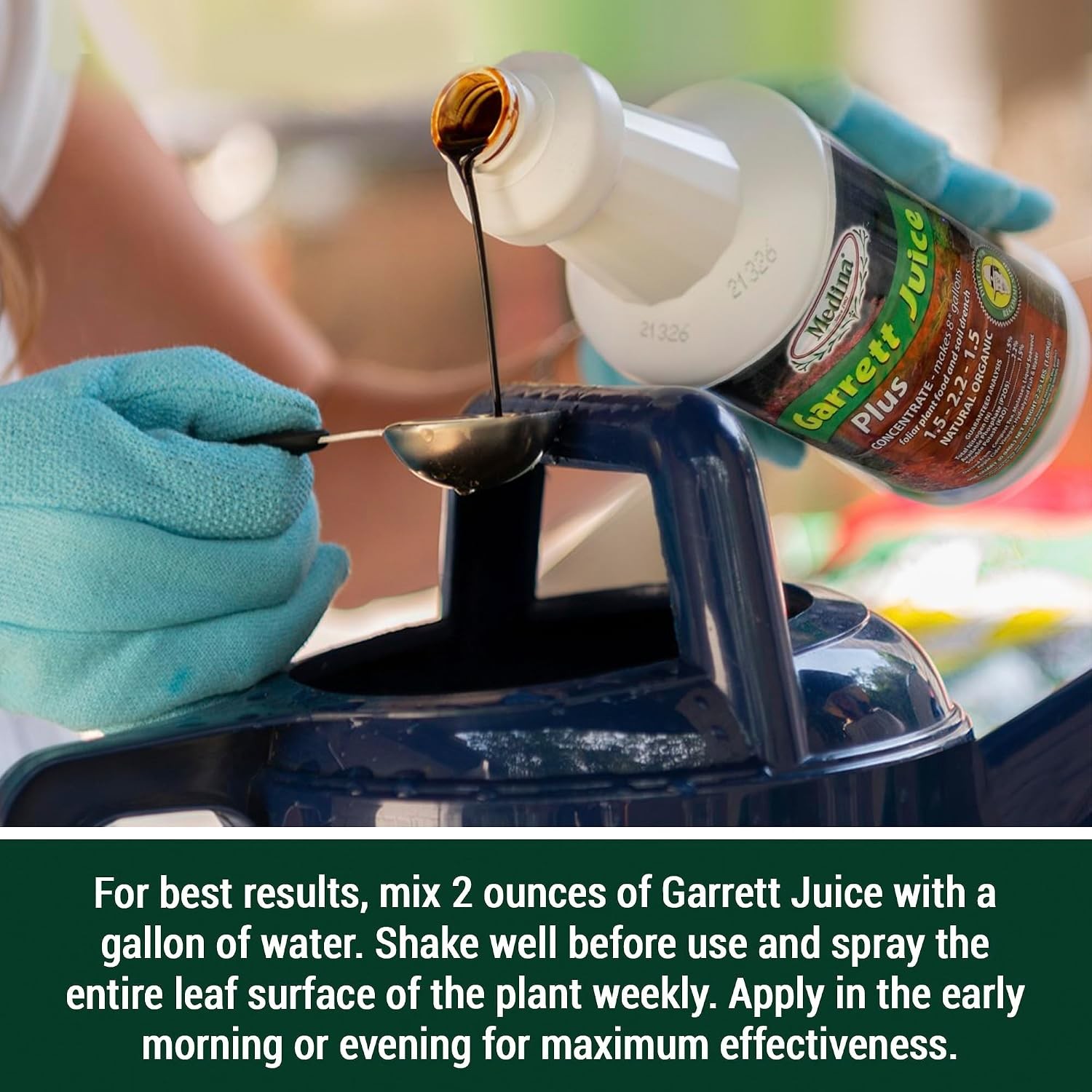 Garrett Juice Plus -Liquid Plant Food & Fertilizer for Houseplants, Lawn, & Gard
