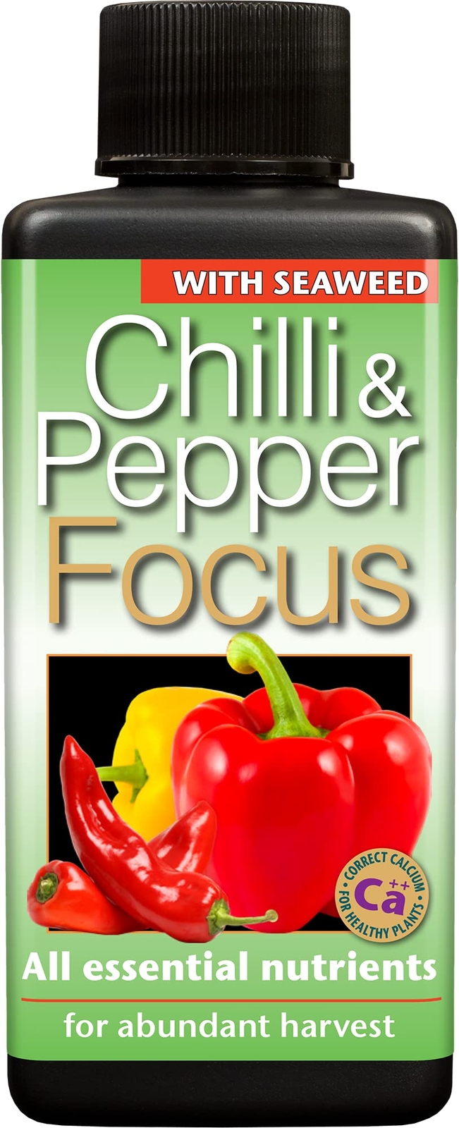 Chili Focus Liquid Fertilizer Balanced Nutrient Solution for Peppers 100ml to 5L