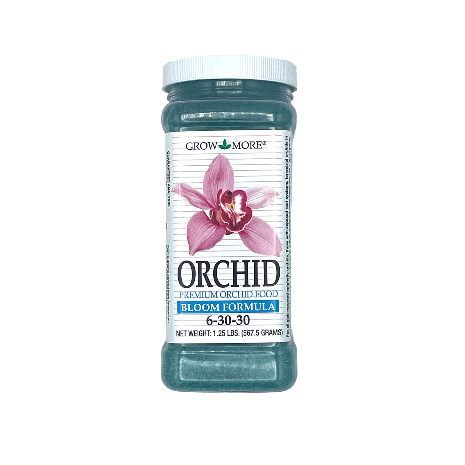 Grow More Premium Bloom Formula 6-30-30 Orchid Food 20 oz, (6-30-30)