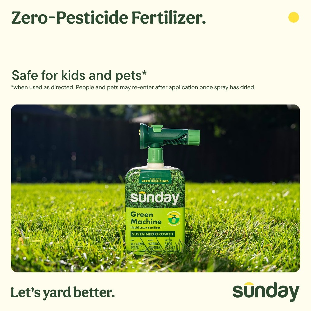 Green Machine Ready-to-Spray Liquid Lawn Fertilizer (22-0-3),42.3 oz, 5000-Sq ft