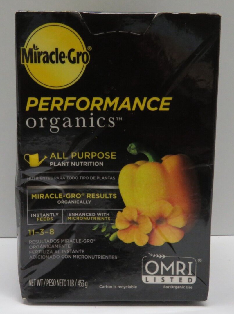 Miracle-Gro Performance Organics All Purpose Plant Granules 1 lb.