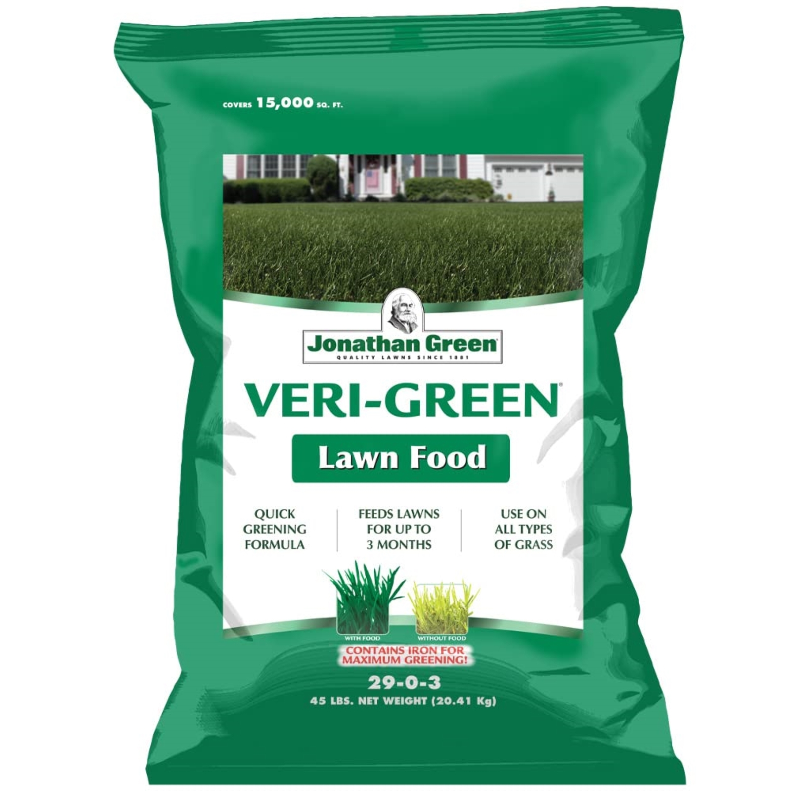 Jonathan Green Veri-Green Lawn Food, 15,000 sq. ft.