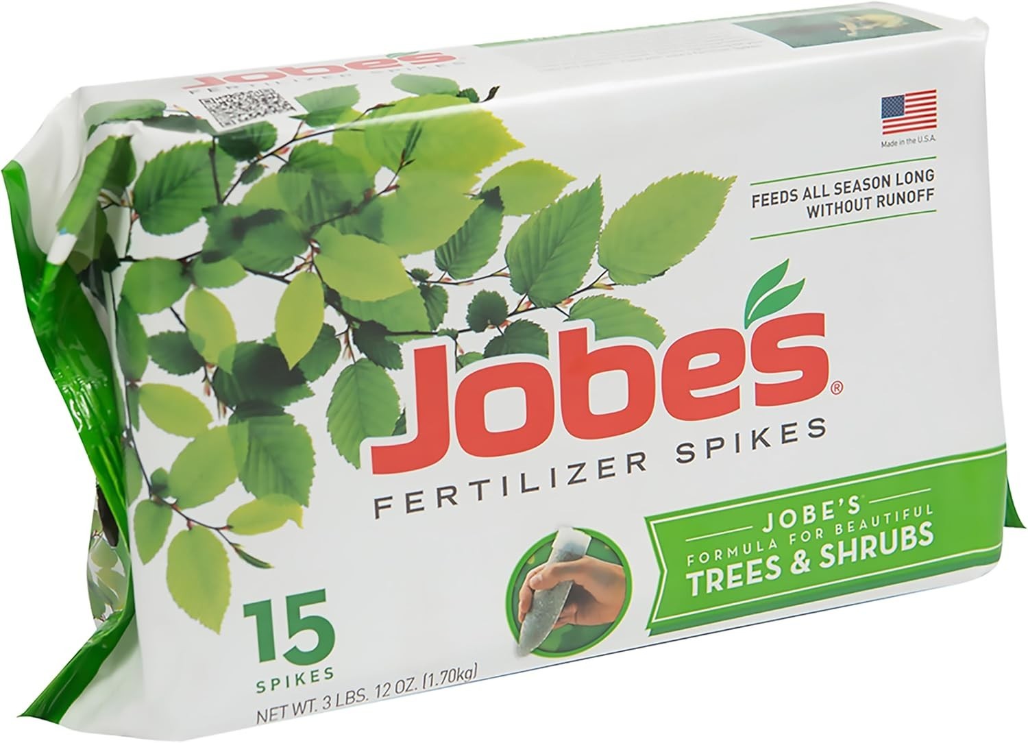 15 Count Slow Release Fertilizer Spikes for Vibrant Acid-Loving Shrubs