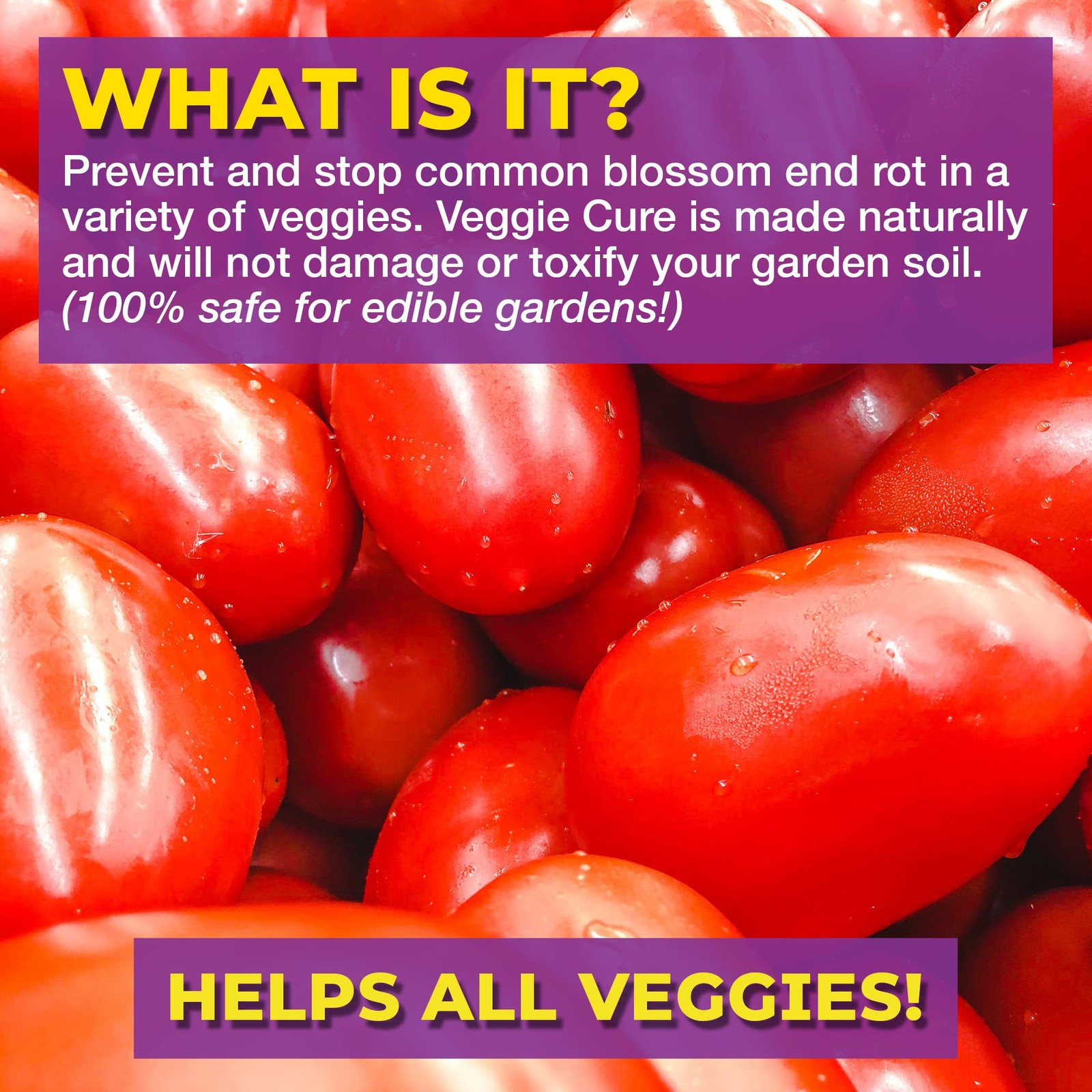 Veggie Cure Blossom End Rot Solved for All Garden Plants & Vegetables (32 oz)