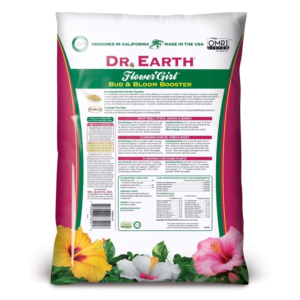 Premium Bud & Bloom Booster Plant Food Fertilizer 3-9-4 for Flowering Plants 12