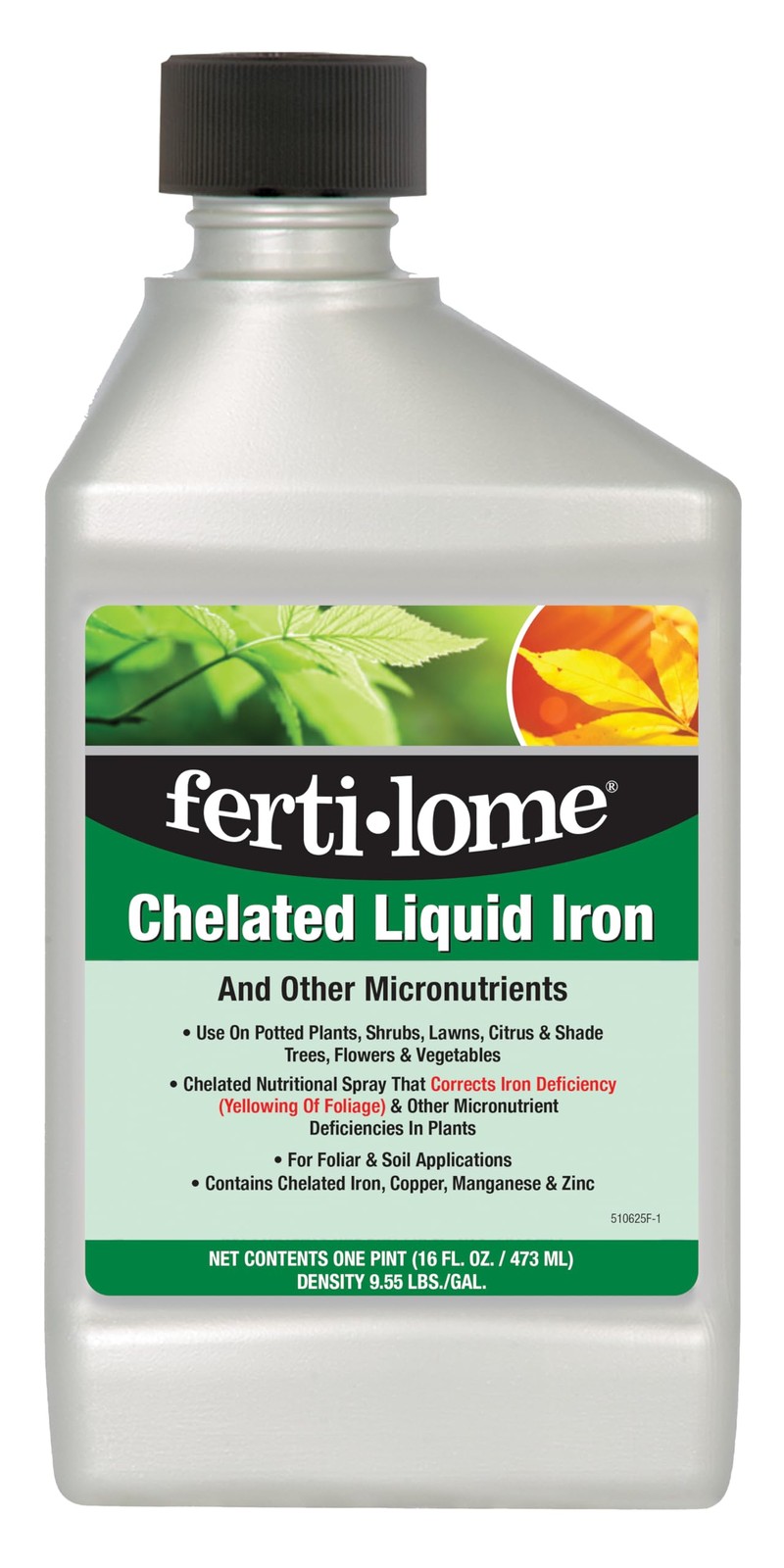 Fertilome (10625) Chelated Liquid Iron and Other 16 oz, No Color