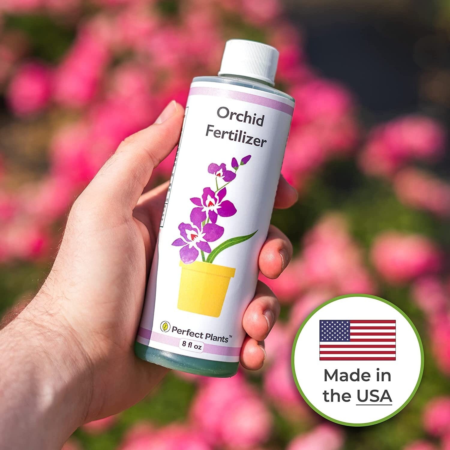 Liquid Orchid Fertilizer 8 oz 2 Pack Plant Food for All Orchid Varieties