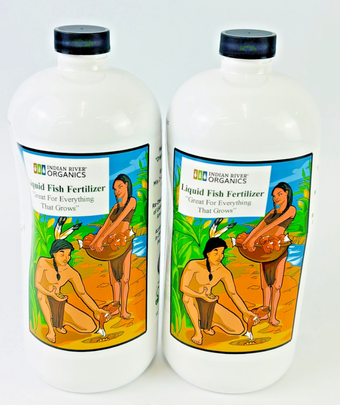 Indian River Organics Fish&Kelp Liquid Fertilizer 36oz (2 PACK)