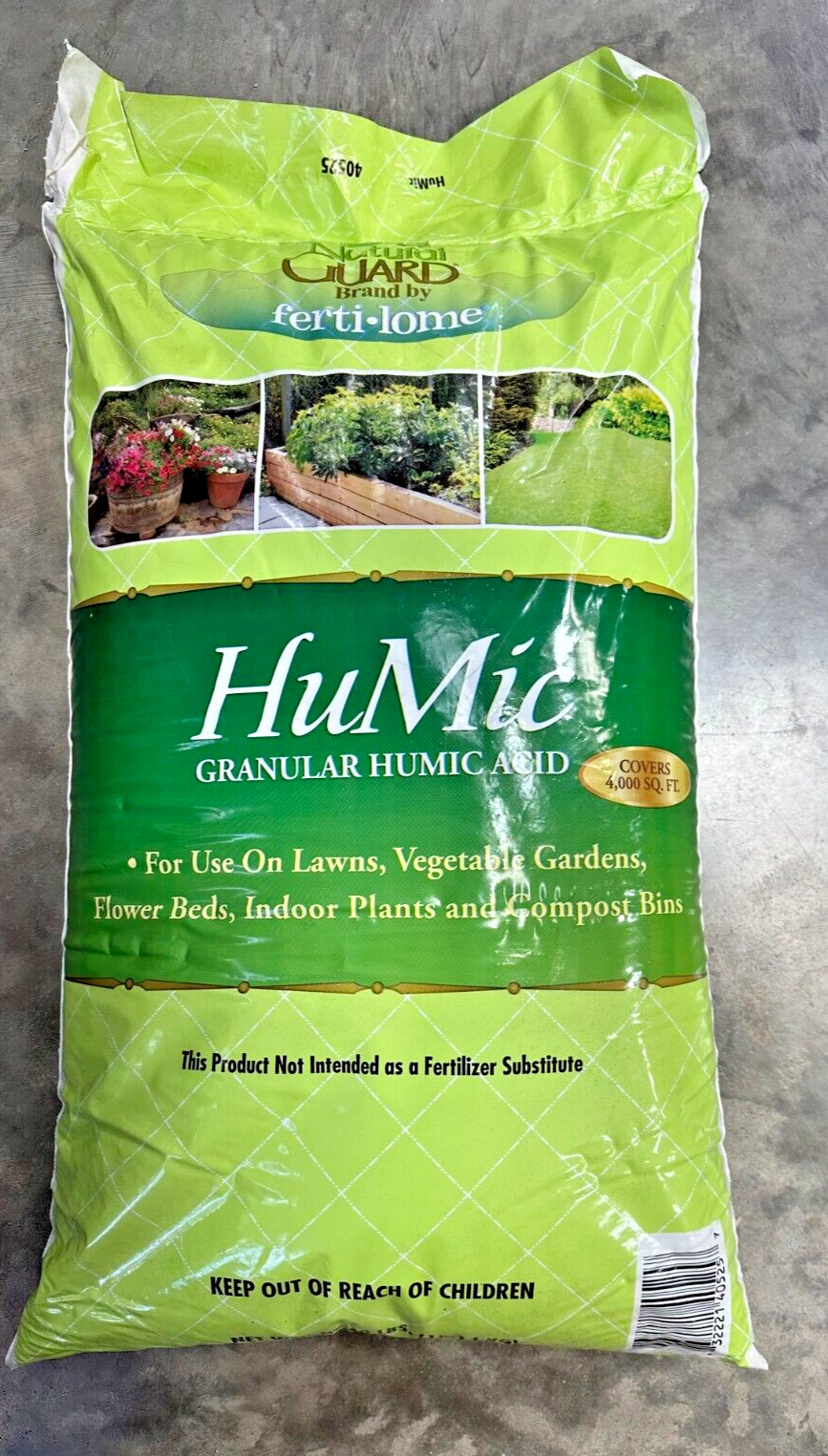 Natural Guard by Fertilome HuMic Granular Humic Acid, 40 lbs.