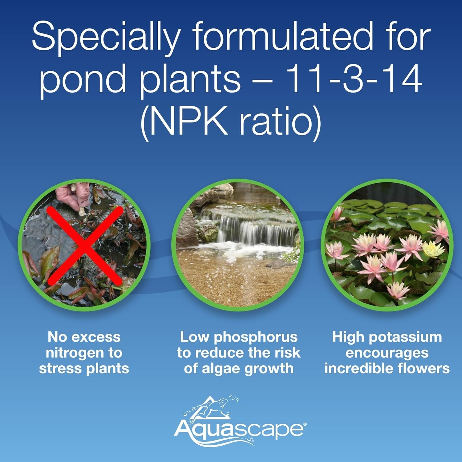 Effortless 2 lb Pond Plant Fertilizer with High Potassium for Spectacular Blooms