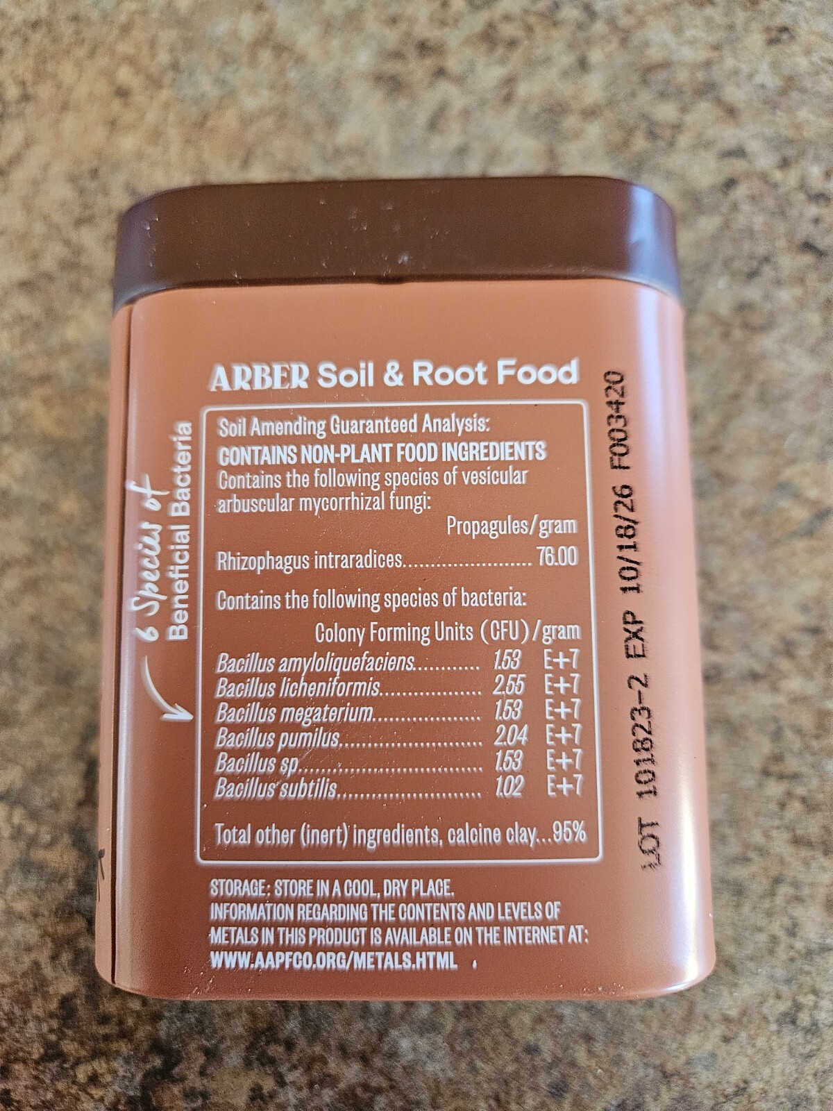 Arber Organic Soil & Root Food with Mycorrhizae 4oz
