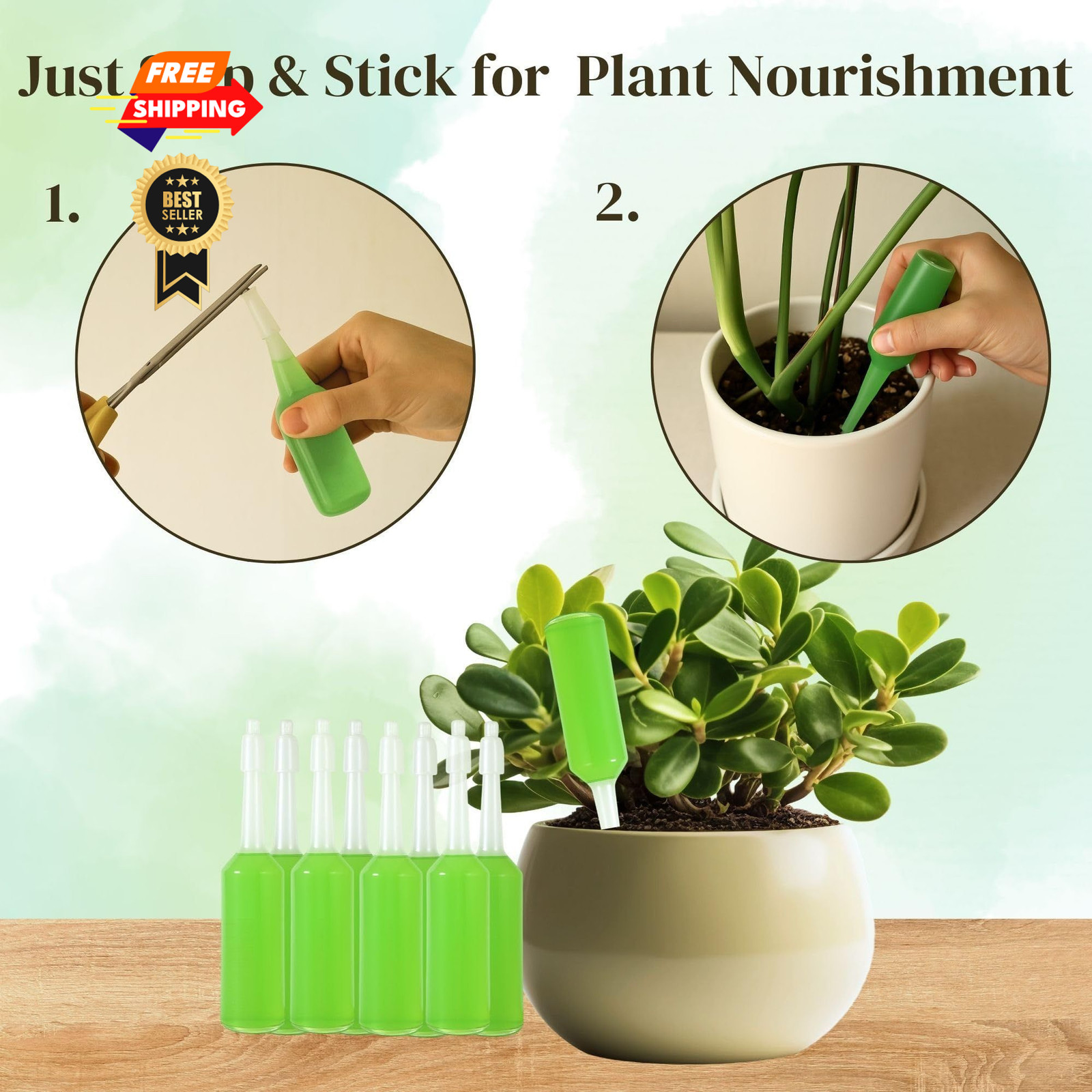 The Green Alcove Plant Food for Houseplants Pack of 1, Houseplant Fertliizer