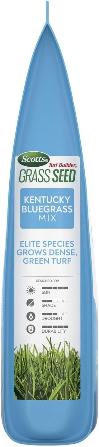 Turf Builder Grass Seed Kentucky Bluegrass Mix W/ Fertilizer & Soil Improver