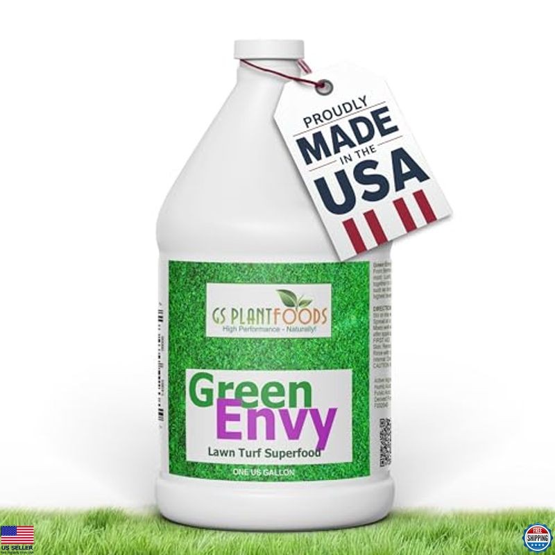 Organic Liquid Lawn Food – Summer Fertilizer for All Grass Types (1 Gallon)