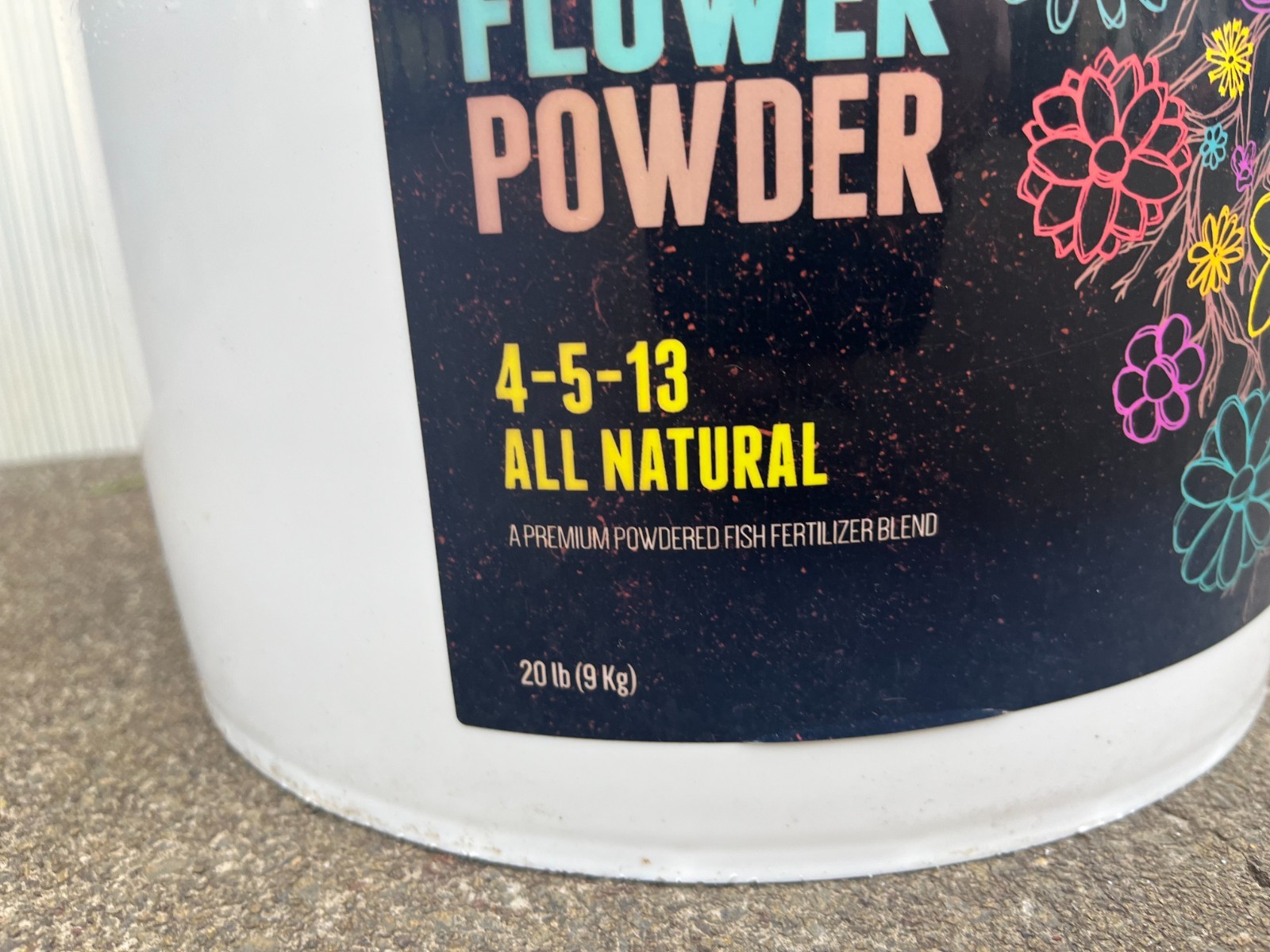 Organic Flower Powder 20lb 4-5-13