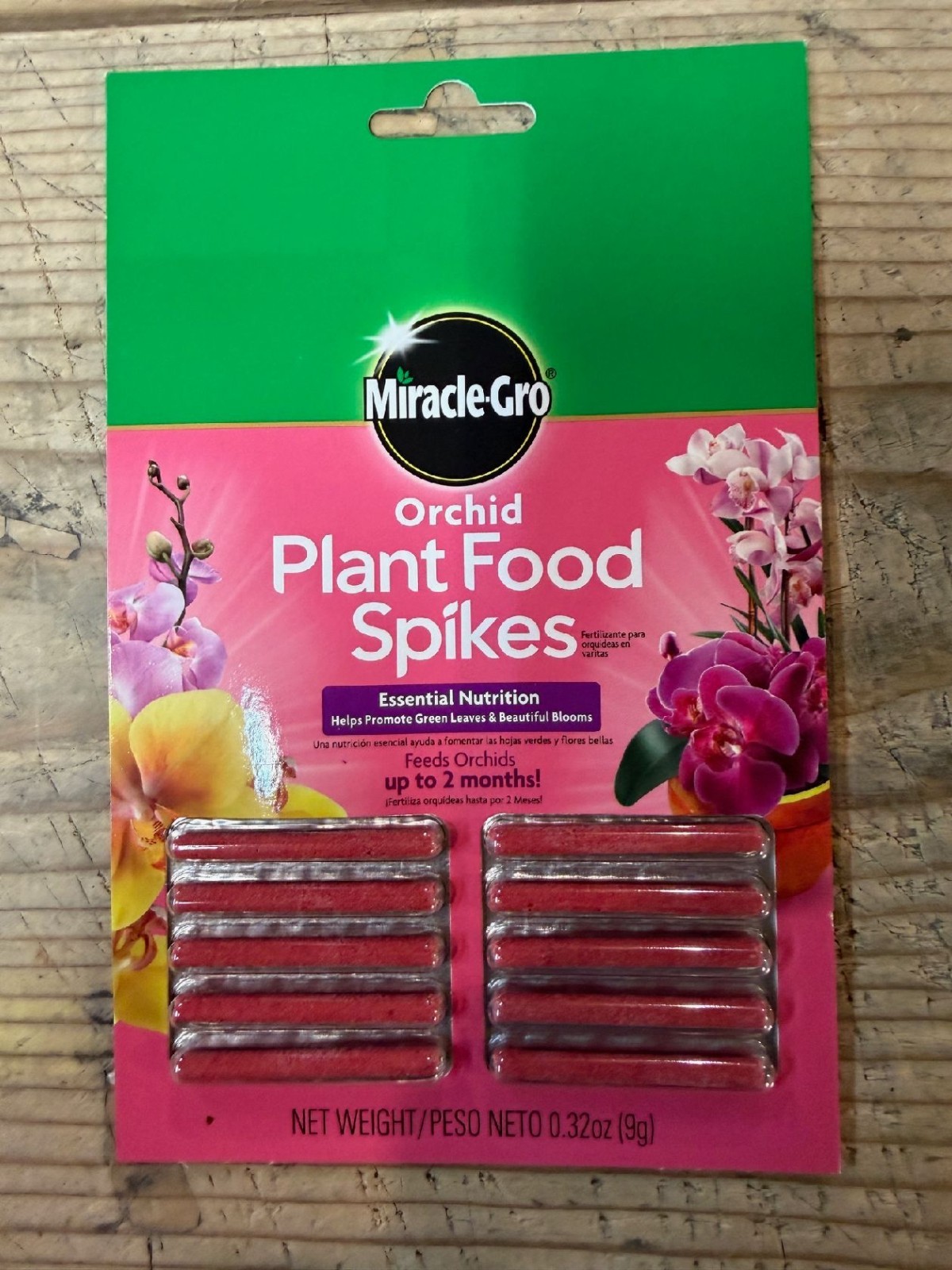 Miracle-Gro 10 Count Orchid Plant Food Fertilizer Spikes – Pack of 5