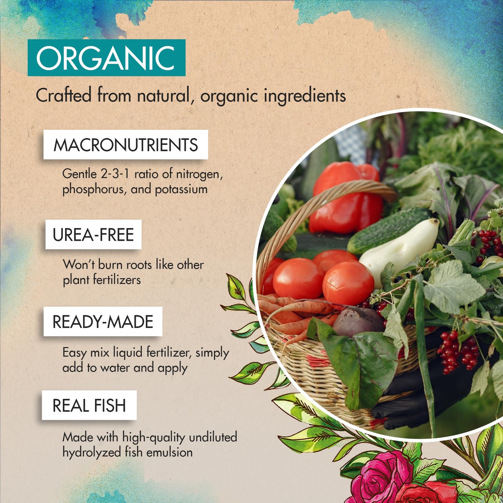 Best 1 Gallon Organic Fish Emulsion Fertilizer for Plants – Ideal Liquid Plants