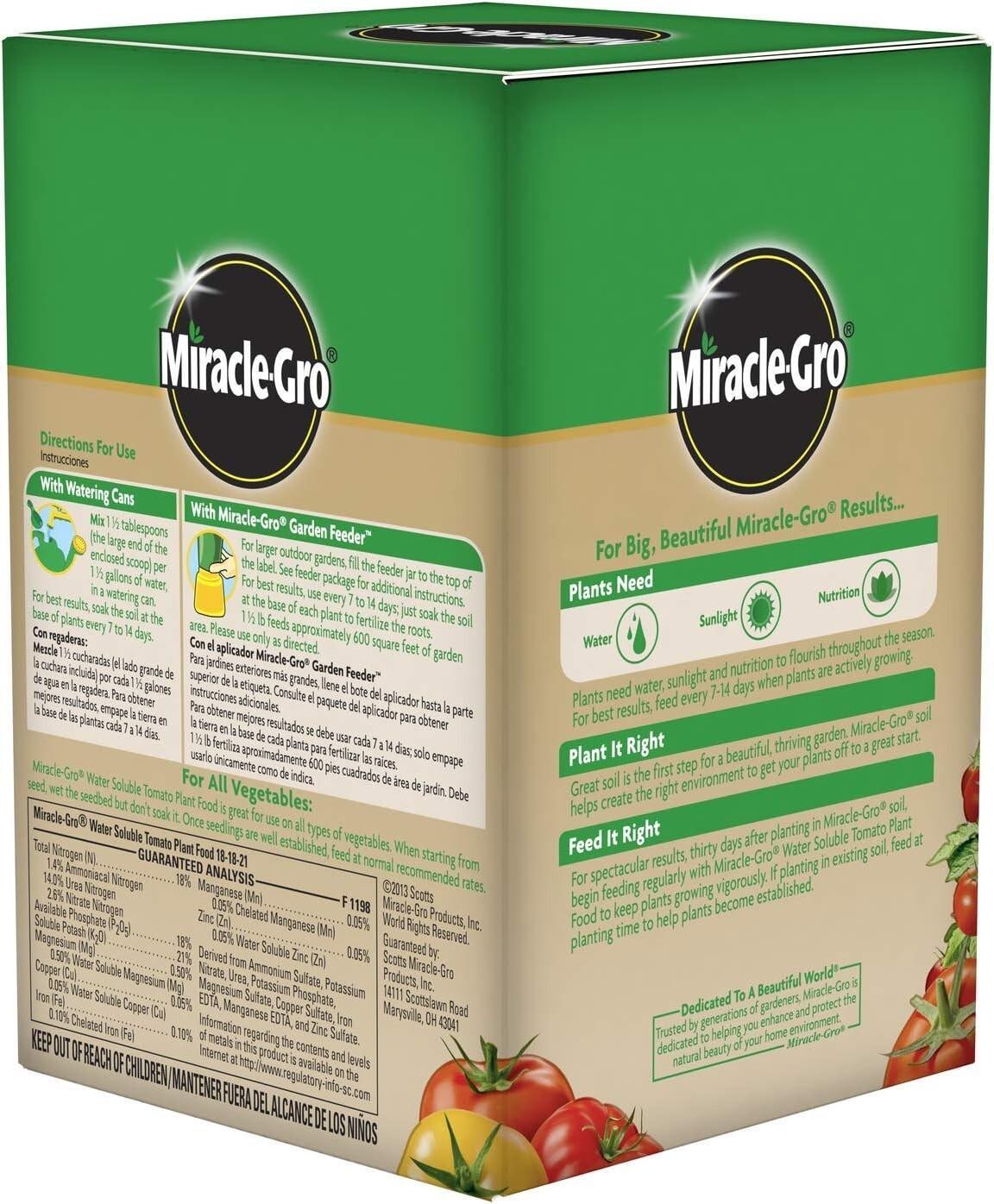 Liquid Water Soluble Tomato Plant Food Grow Bigger Organic 1.5 Lbs