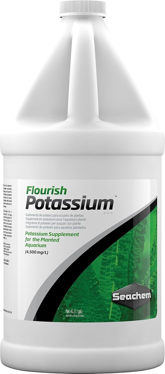 Flourish Potassium 1 Gallon – Concentrated Aquarium Conditioner for Plant Growth