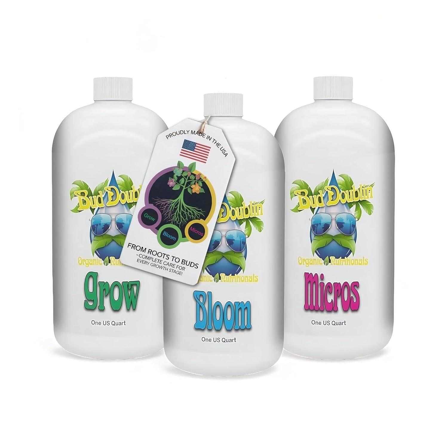 Fertilizante Organico Completo 3 En 1 Para Florecer Y Crecer Plantas