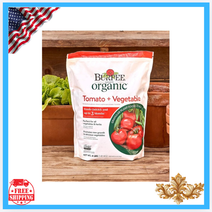 New Organic Granular Plant Food Tomato Vegetable 4 lb