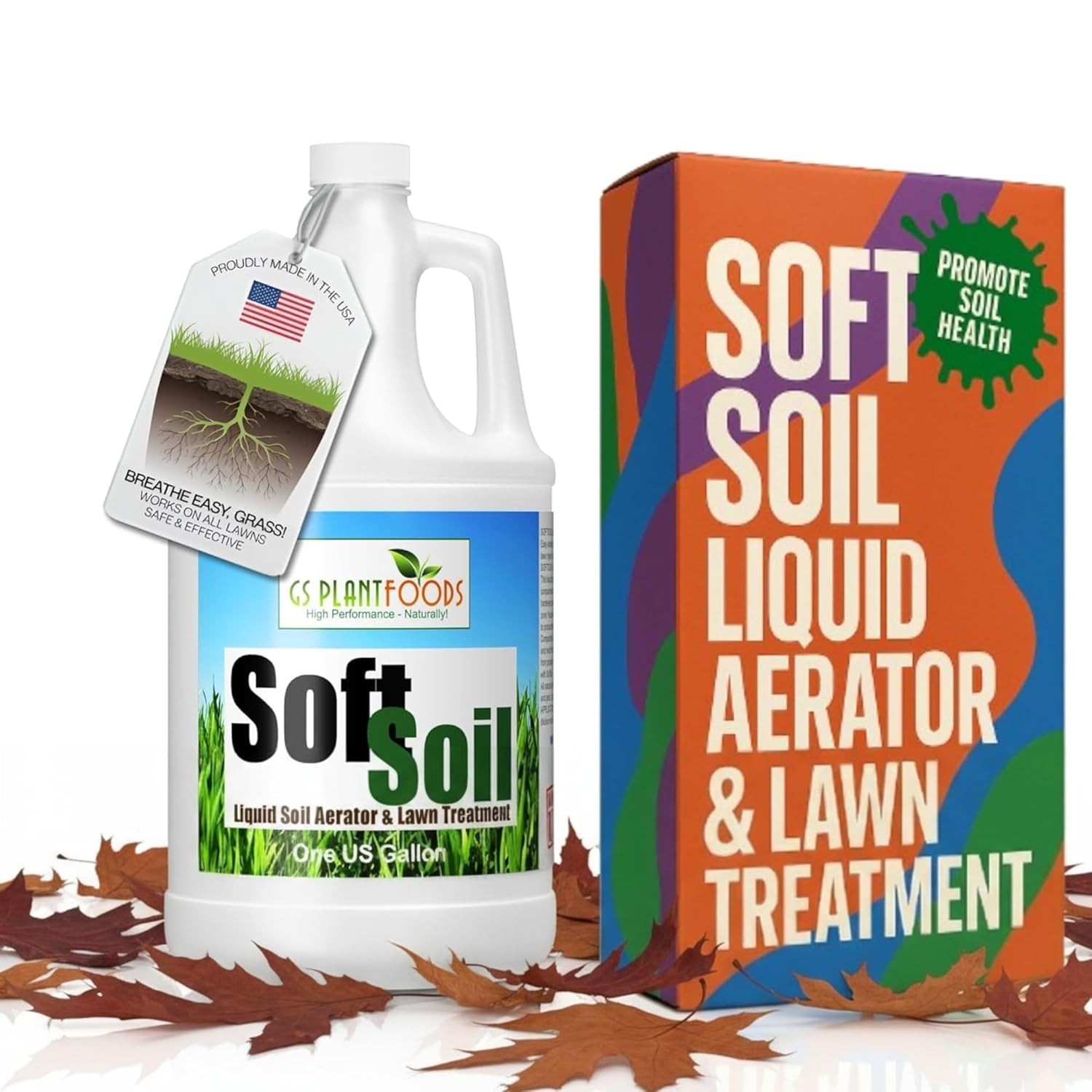 Liquid Soil Aerator for Healthy Lawns – Non-Mechanical$