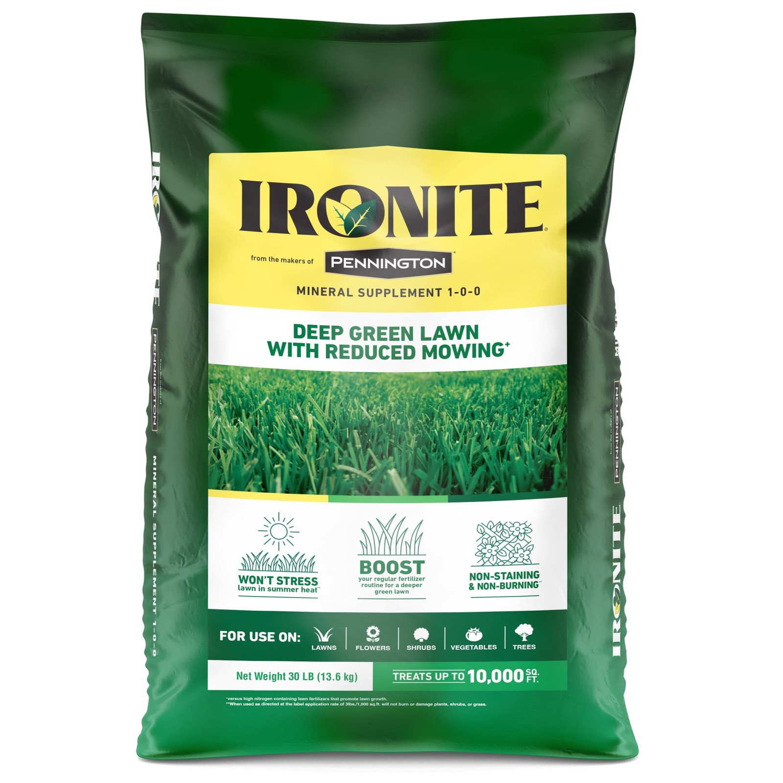Mineral Supplement by Pennington, 1-0-0 Fertilizer, 30 lbs 10,000 sq. ft.