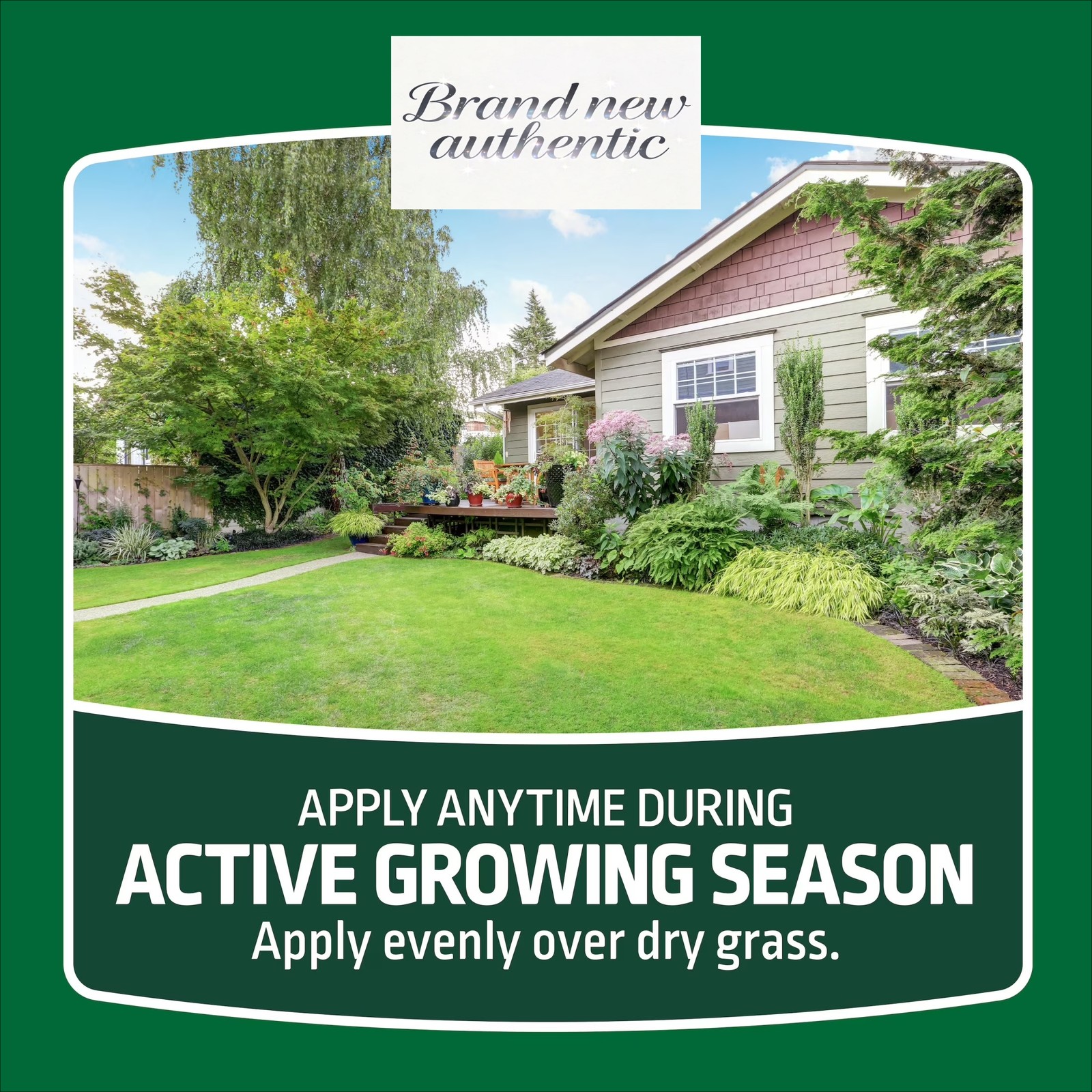 Lawn Food Fertilizer 30-0-4, Plus 2% Iron, 33.6 lb., Covers 12,000 Sq. ft.