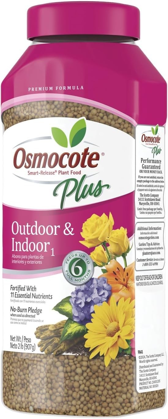 11 Nutrient Granular Plant Fertilizer – Indoor/Outdoor Use, 2 lb. Smart-Release