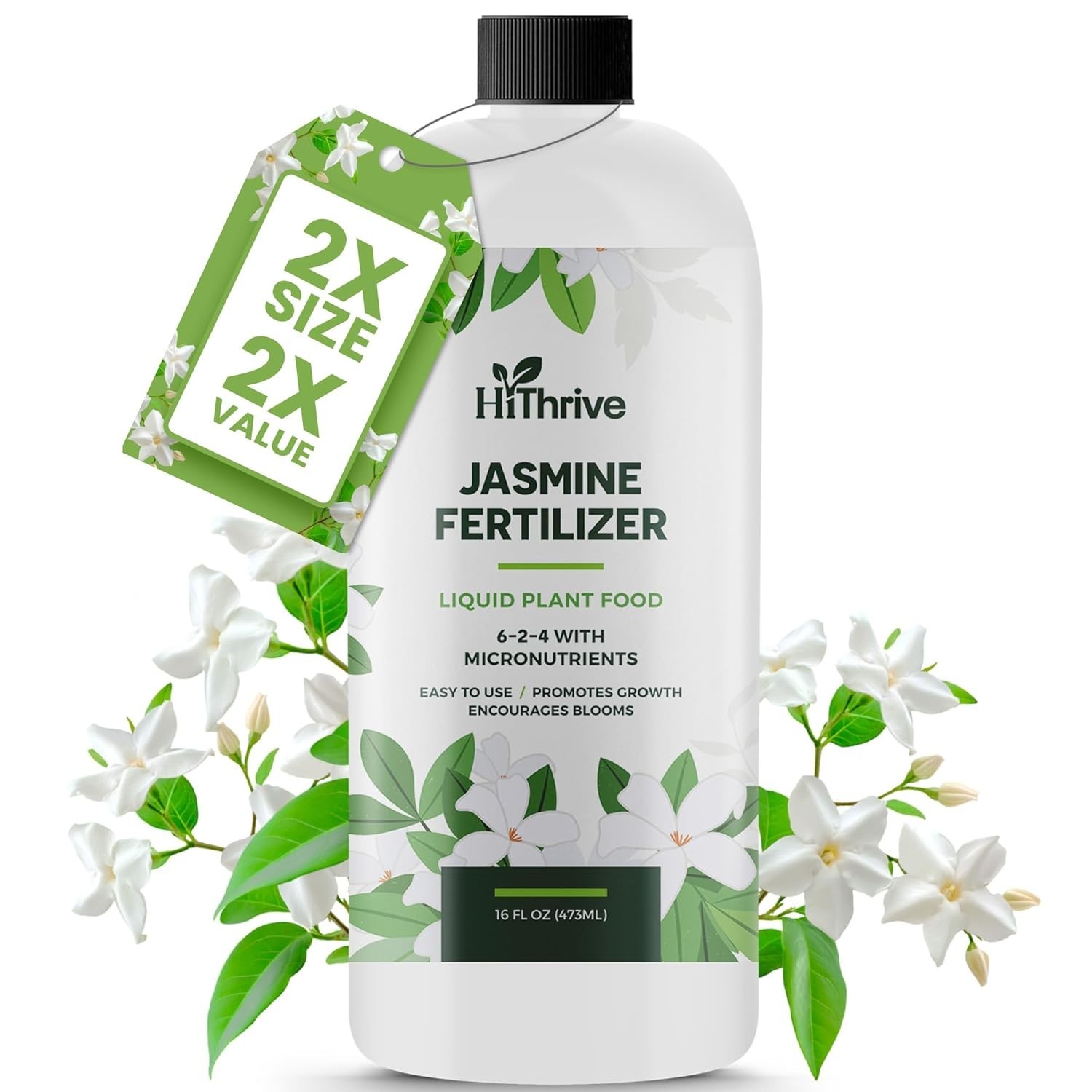 16oz Jasmine Fertilizer – Promotes Vibrant Blooms & Growth for Indoor & Outdo…