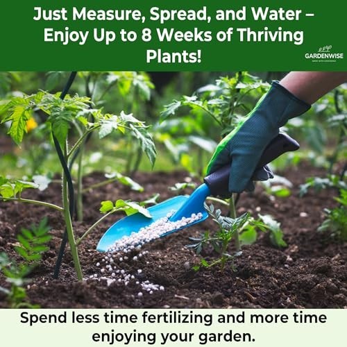 All-Purpose 10-10-10 Slow Release Granular Fertilizer for Vegetables, Flowers &