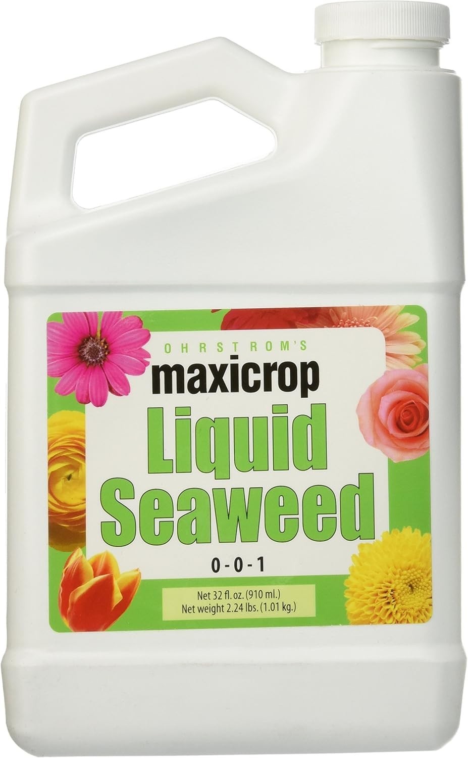 Maxi Crop Liquid Seaweed Fertilizer 32oz – Enzyme Activator