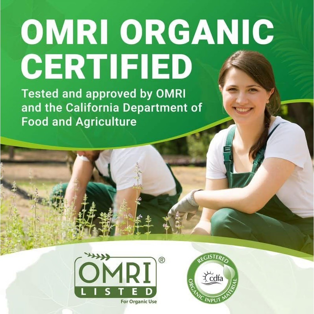 Pure Organic Worm Castings All Natural Fertilizer for Indoor Outdoor Plants