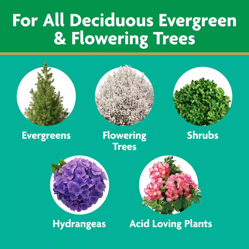 Tree and Shrub Plant Food Spikes 3 Lb. for Deciduous, Flowering and Evergreen Tr