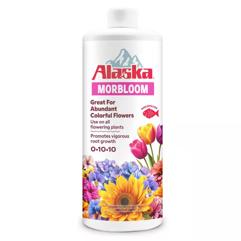 Morbloom 32 Oz. (1 Qt.) Liquid Flowering Plant Food Fertilizer Concentrate 0-10-